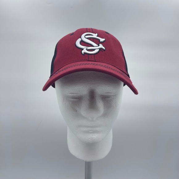 STARTER Other - Starter South Carolina Gamecocks Adult OSFM Garnet Black Hat USC Baseball Cap